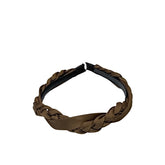 Bentita cu Impletitura Maro Inchis